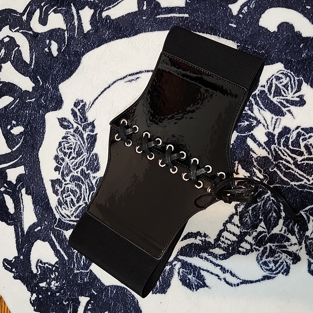 Lace up Corset waist belt - Picture 1 of 6